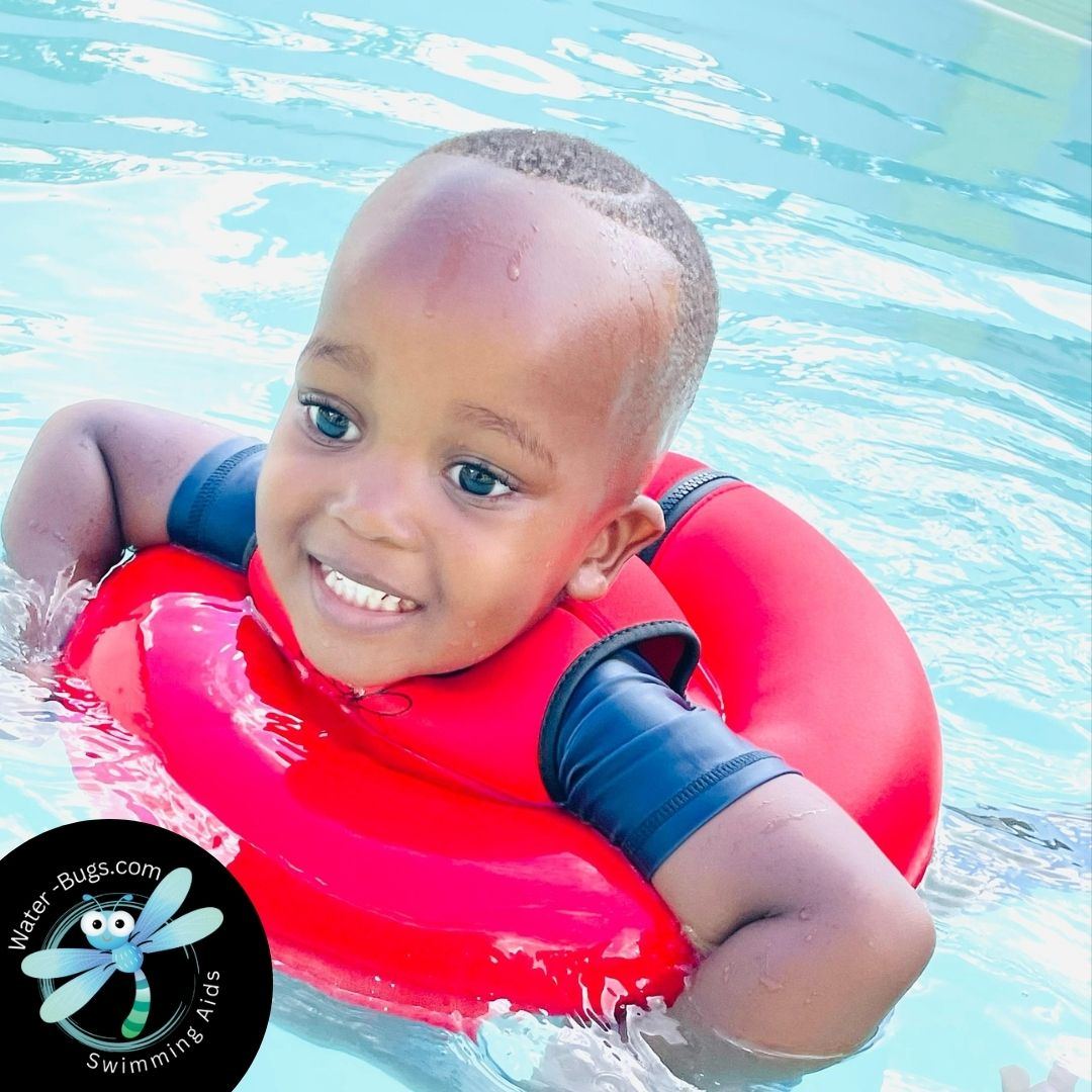Child swimming at MamaMagic with Water-Bugs